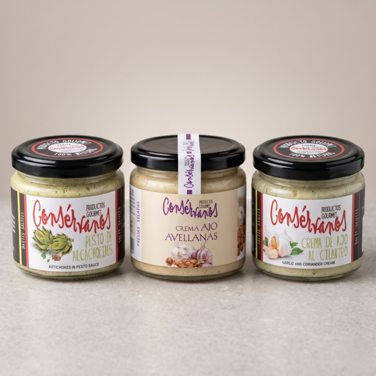 todas las salsas saladas gourmet de conservanos