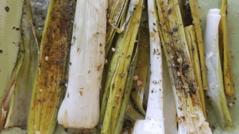 Como hacer Puerros al horno con hierbas