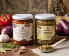 Pastas de berenjena en escabeche 460 g - Camino de Luna