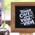 cuadro tomar café